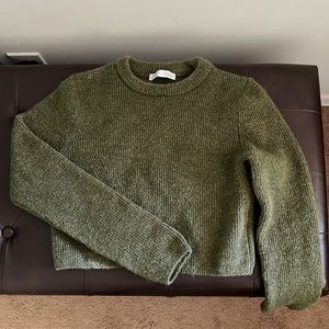 Cropped sweater